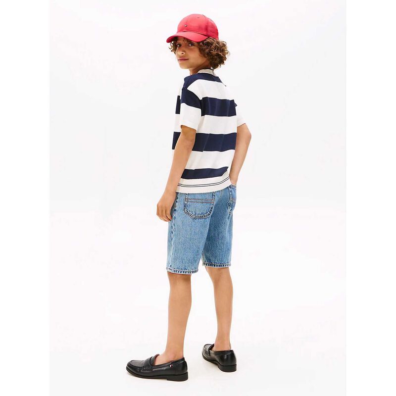 Tommy Hilfiger Rugby Stripe Sweater SS 8-10Y image number 3
